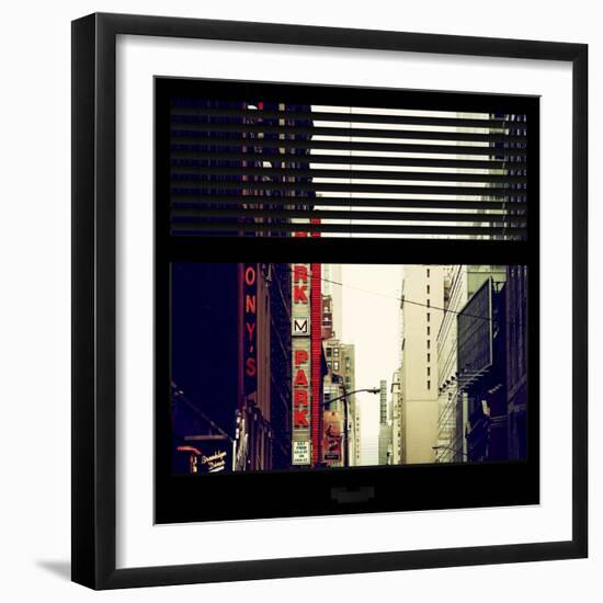 View from the Window - NYC Park-Philippe Hugonnard-Framed Photographic Print