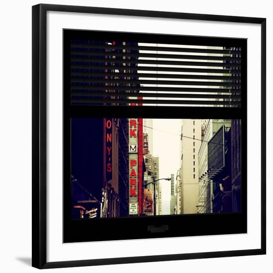 View from the Window - NYC Park-Philippe Hugonnard-Framed Photographic Print