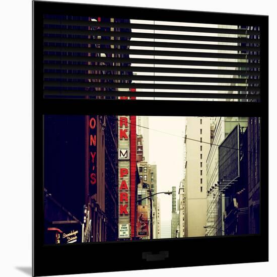 View from the Window - NYC Park-Philippe Hugonnard-Mounted Photographic Print