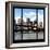 View from the Window - NYC Skyline and Brooklyn Bridge-Philippe Hugonnard-Framed Photographic Print