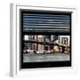 View from the Window - NYC Skyline and Brooklyn Bridge-Philippe Hugonnard-Framed Photographic Print