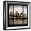 View from the Window - NYC Skyline and Brooklyn Bridge-Philippe Hugonnard-Framed Photographic Print