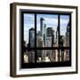 View from the Window - NYC Skyscrapers-Philippe Hugonnard-Framed Photographic Print