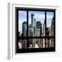 View from the Window - NYC Skyscrapers-Philippe Hugonnard-Framed Photographic Print