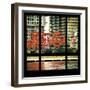 View from the Window - NYC Urban Sign-Philippe Hugonnard-Framed Photographic Print