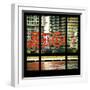 View from the Window - NYC Urban Sign-Philippe Hugonnard-Framed Photographic Print