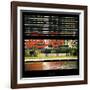 View from the Window - NYC Urban Sign-Philippe Hugonnard-Framed Photographic Print