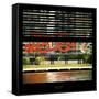 View from the Window - NYC Urban Sign-Philippe Hugonnard-Framed Stretched Canvas