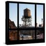 View from the Window - NYC Water Tank-Philippe Hugonnard-Stretched Canvas