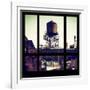 View from the Window - NYC Water Tank-Philippe Hugonnard-Framed Photographic Print