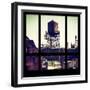 View from the Window - NYC Water Tank-Philippe Hugonnard-Framed Photographic Print