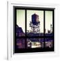 View from the Window - NYC Water Tank-Philippe Hugonnard-Framed Photographic Print