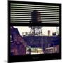 View from the Window - NYC Water Tank-Philippe Hugonnard-Mounted Photographic Print