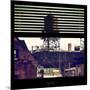 View from the Window - NYC Water Tank-Philippe Hugonnard-Mounted Photographic Print