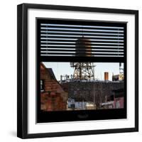 View from the Window - NYC Water Tank-Philippe Hugonnard-Framed Photographic Print