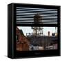 View from the Window - NYC Water Tank-Philippe Hugonnard-Framed Stretched Canvas