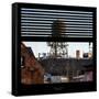 View from the Window - NYC Water Tank-Philippe Hugonnard-Framed Stretched Canvas