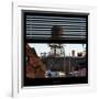 View from the Window - NYC Water Tank-Philippe Hugonnard-Framed Photographic Print