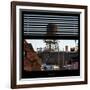 View from the Window - NYC Water Tank-Philippe Hugonnard-Framed Photographic Print