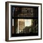 View from the Window - Old Facade - NYC-Philippe Hugonnard-Framed Photographic Print