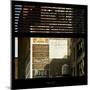 View from the Window - Old Facade - NYC-Philippe Hugonnard-Mounted Photographic Print