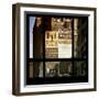 View from the Window - Old Facade - NYC-Philippe Hugonnard-Framed Photographic Print