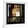 View from the Window - Old Facade - NYC-Philippe Hugonnard-Framed Photographic Print