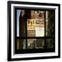 View from the Window - Old Facade - NYC-Philippe Hugonnard-Framed Photographic Print