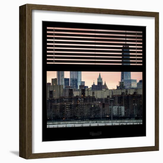 View from the Window - One World Trade Center at Sunset-Philippe Hugonnard-Framed Photographic Print