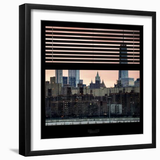 View from the Window - One World Trade Center at Sunset-Philippe Hugonnard-Framed Photographic Print