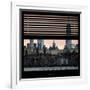 View from the Window - One World Trade Center at Sunset-Philippe Hugonnard-Framed Photographic Print