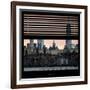 View from the Window - One World Trade Center at Sunset-Philippe Hugonnard-Framed Photographic Print