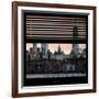 View from the Window - One World Trade Center at Sunset-Philippe Hugonnard-Framed Photographic Print