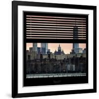 View from the Window - One World Trade Center at Sunset-Philippe Hugonnard-Framed Photographic Print