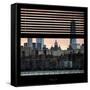 View from the Window - One World Trade Center at Sunset-Philippe Hugonnard-Framed Stretched Canvas