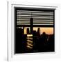 View from the Window - One World Trade Center at Sunset-Philippe Hugonnard-Framed Photographic Print