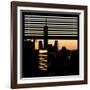 View from the Window - One World Trade Center at Sunset-Philippe Hugonnard-Framed Photographic Print