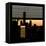 View from the Window - One World Trade Center at Sunset-Philippe Hugonnard-Framed Stretched Canvas