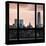 View from the Window - One World Trade Center at Sunset-Philippe Hugonnard-Stretched Canvas