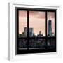 View from the Window - One World Trade Center at Sunset-Philippe Hugonnard-Framed Photographic Print