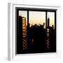 View from the Window - One World Trade Center at Sunset-Philippe Hugonnard-Framed Photographic Print