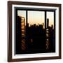 View from the Window - One World Trade Center at Sunset-Philippe Hugonnard-Framed Photographic Print