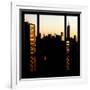 View from the Window - One World Trade Center at Sunset-Philippe Hugonnard-Framed Photographic Print