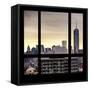 View from the Window - One World Trade Center-Philippe Hugonnard-Framed Stretched Canvas