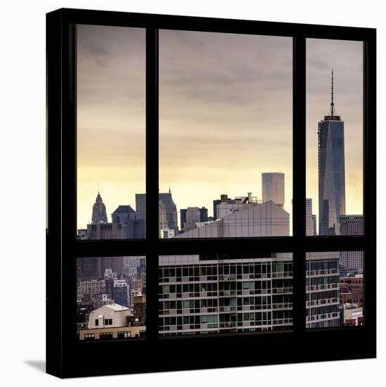View from the Window - One World Trade Center-Philippe Hugonnard-Stretched Canvas