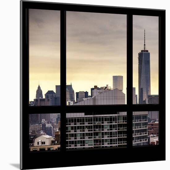 View from the Window - One World Trade Center-Philippe Hugonnard-Mounted Photographic Print