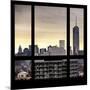 View from the Window - One World Trade Center-Philippe Hugonnard-Mounted Photographic Print