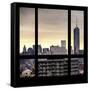 View from the Window - One World Trade Center-Philippe Hugonnard-Framed Stretched Canvas