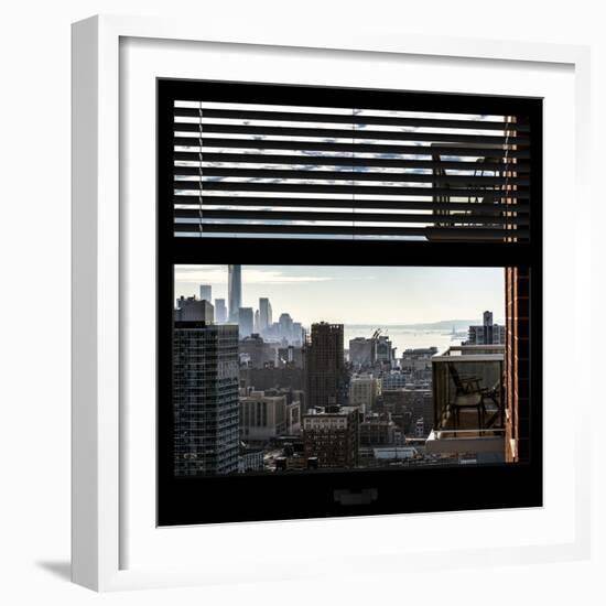 View from the Window - One World Trade Center-Philippe Hugonnard-Framed Photographic Print