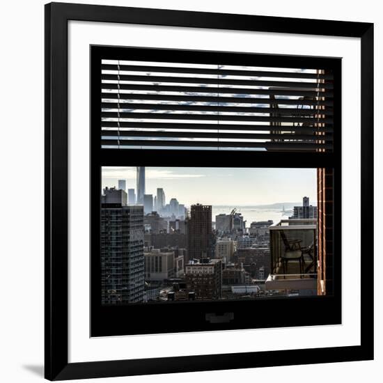 View from the Window - One World Trade Center-Philippe Hugonnard-Framed Photographic Print